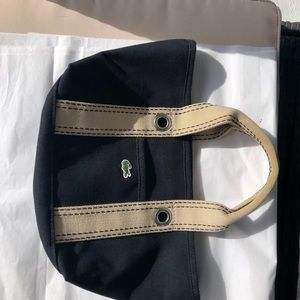 Lacoste Canvas Purse